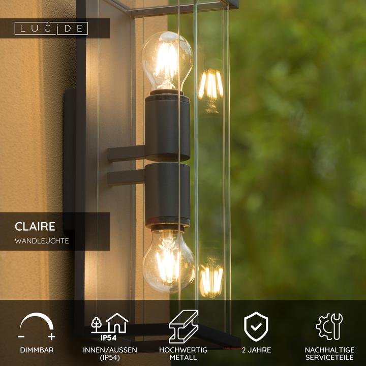 Produktbild Lucide Claire (E27, IP54)