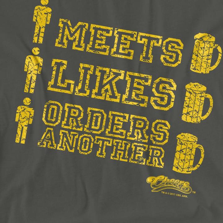 Produktbild Cheers Man Meets Beer TShirt (S)