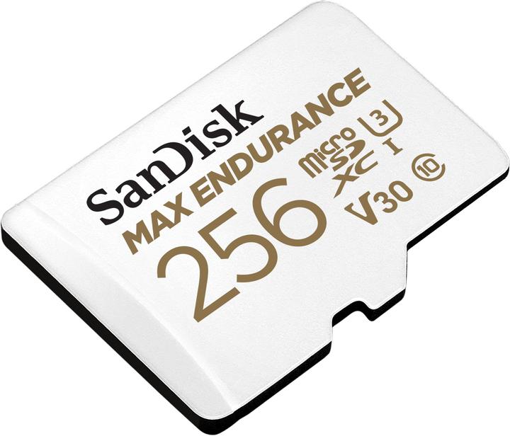 Productafbeelding SanDisk Maximaal uithoudingsvermogen (256 GB, microSDXC, U3, UHS-I)