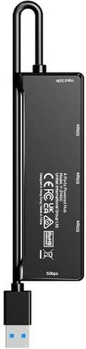 Immagine prodotto Unitek HUB USB-A 4X USB-A 5 GBPS CZARNY (USB-A, 4 porte)