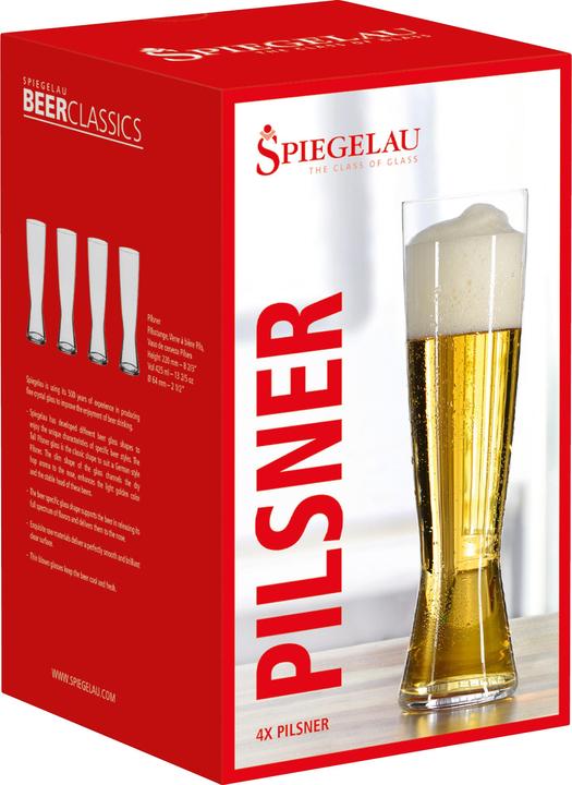 Actual product image Spiegelau Pilsner beer glass (0.33 l, 4 x)