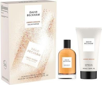 Immagine prodotto David Beckham Cofanetto regalo Brezza d'Ambra Eau De Parfum 100ml e Gel Doccia 150ml (Set profumo)