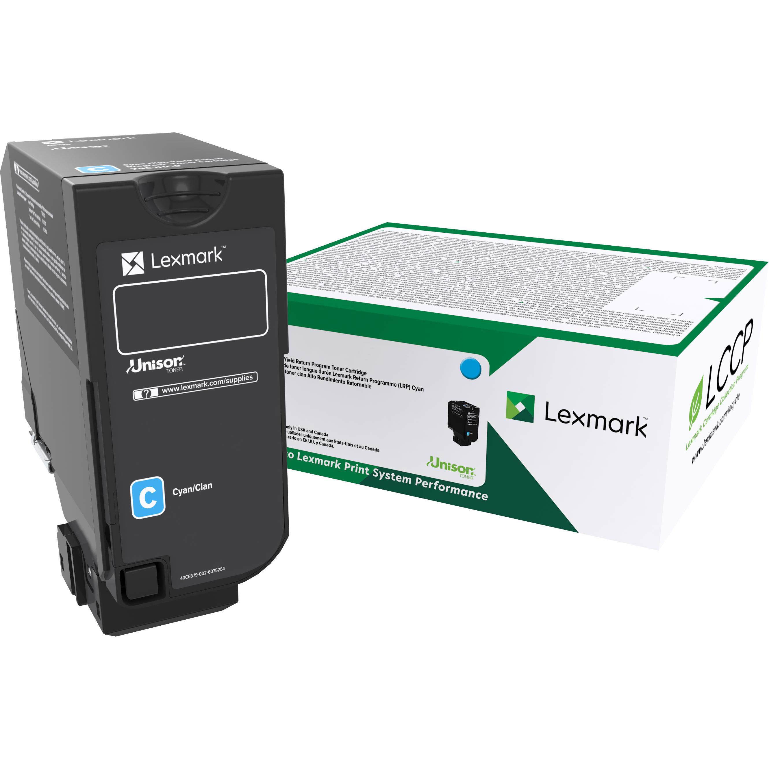 Thumbnail - Lexmark, Toner, 74c2hc0 (C)