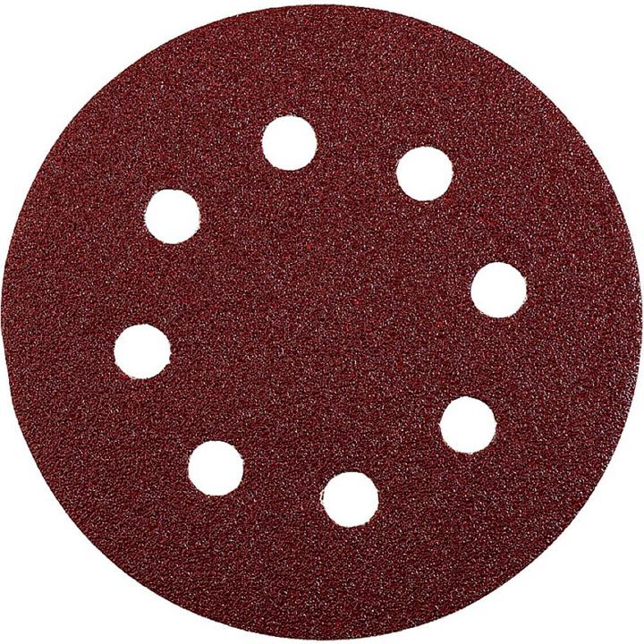 Actual product image kwb Velcro adhesive discs 115 perforated K240 (240)