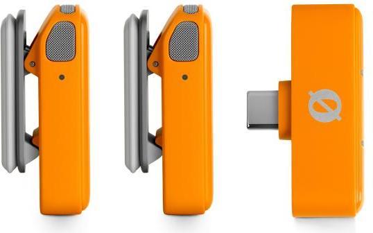 Produktbild RØDE Wireless Micro Drahtloses Mikrofon-System USB-C Orange