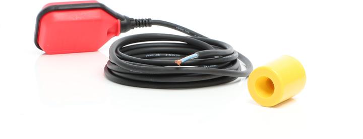 Produktbild Wiltec Schwimmerschalter Pumpe 230V 16A Rund Tauchpumpen Pegelschalter 5m Kabel (Schmutzwasserpumpe)