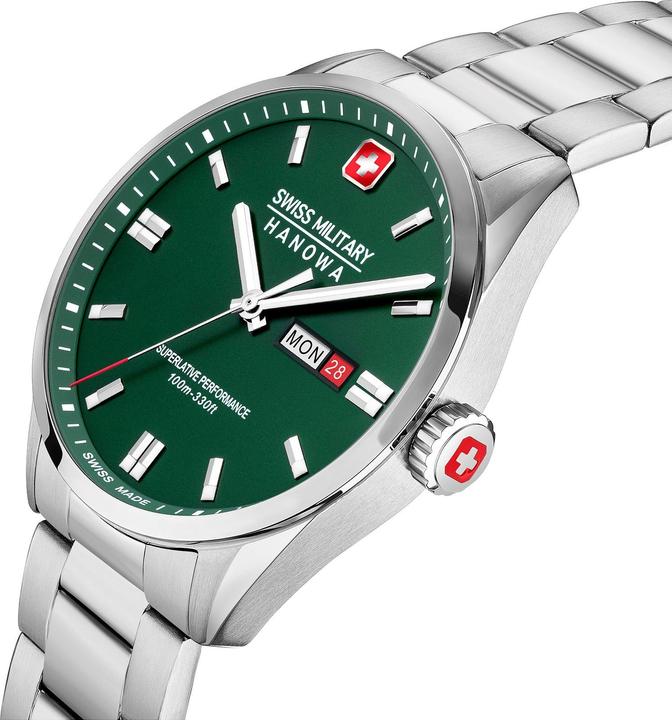 Immagine prodotto Swiss Military Hanowa Herrenuhr (Orologio da polso analogico, 43 mm)