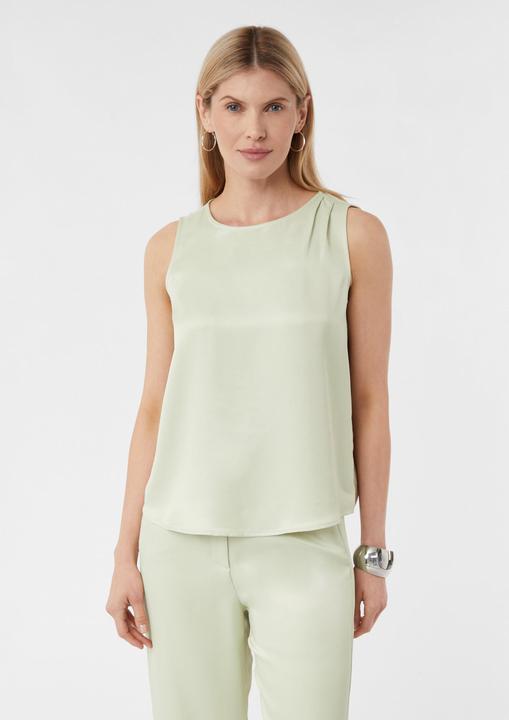 Immagine prodotto Comma Bluse Ärmellose Bluse aus Viskosesatin (40)