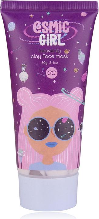 Produktbild Accentra Ton-Gesichtsmaske COSMIC GIRL in Tube, 60g, Duft: Bubblegum, Farbe: lila/rosa,VE 12/48 (60 g)