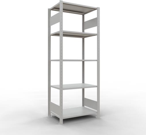 Image du produit Schulte Lagertechnik Système d'étagères de base MULTIplus150 sans boulons avec longerons.