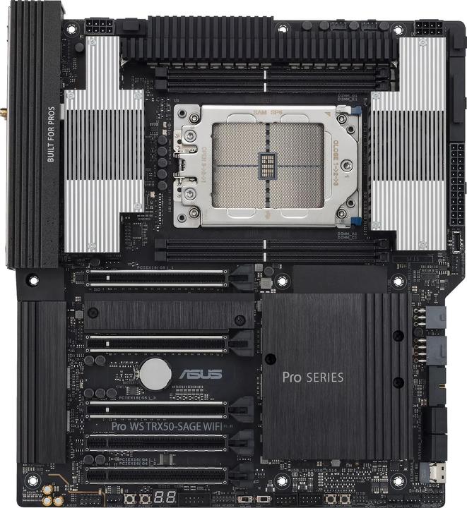 Immagine prodotto ASUS MB PRO WS TRX50-SAGE WIFI (AMD,TRX50,DDR5,CEB) (sTR5, AMD TRX50, E-ATX)