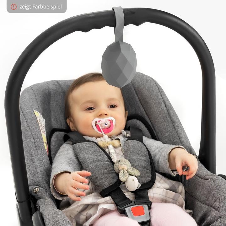 Produktbild MiaMia Schnullerboxen Silikon-Schnullerbox / Schnullerhalter - Diamant -