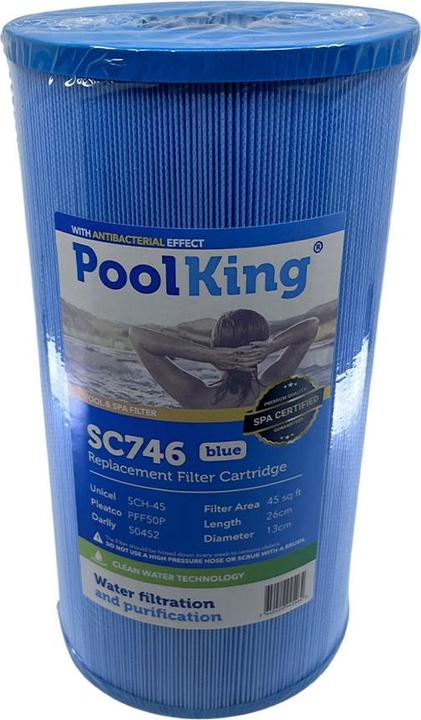 Actual product image Poolking Pool King Cartridge Filter SC746 blue