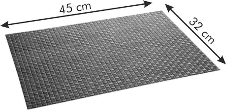 Productafbeelding Tescoma Placemat FLAIR RUSTIC 45x32 cm, antracietkleurig (32 x 45 cm)