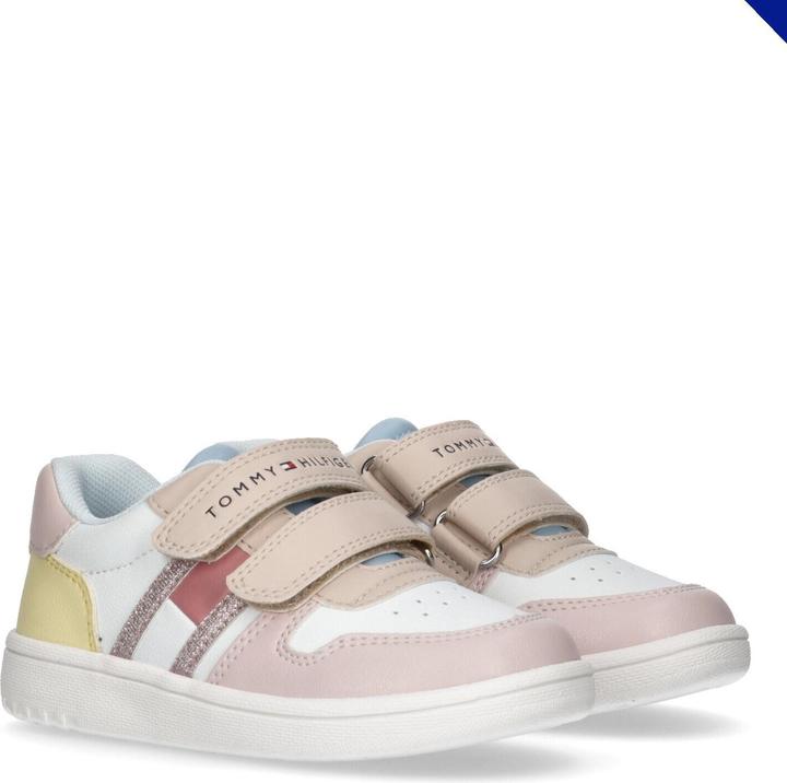 Image du produit Tommy Hilfiger baskets scratch bébé fille flag low (26)