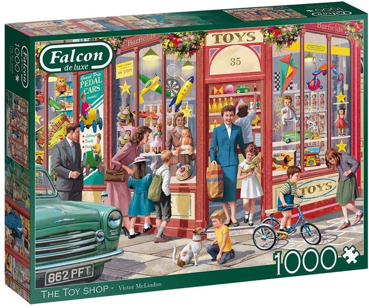 Actual product image Jumbo 11284 - The Toy Shop, Puzzle, 1000 pieces (1000 pieces)