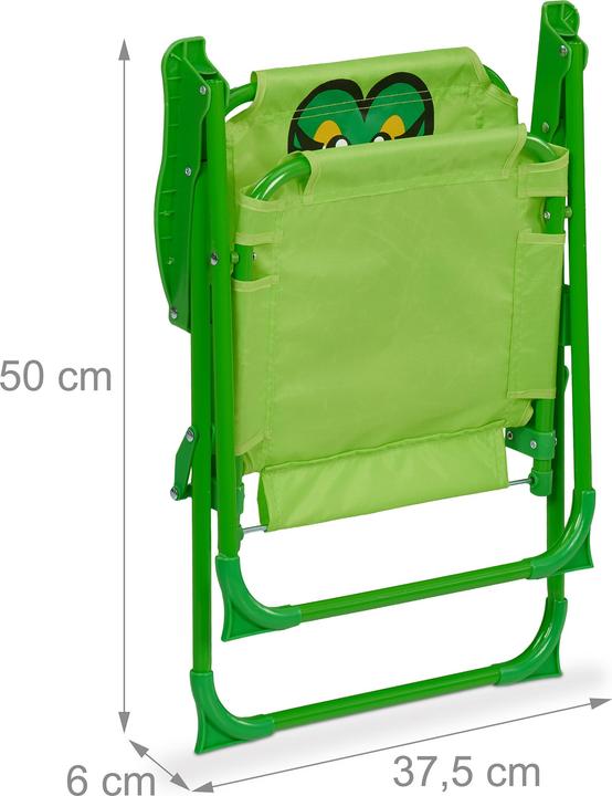 Actual product image Relaxdays Kinder Klappstuhl mit Motiv (High chair)