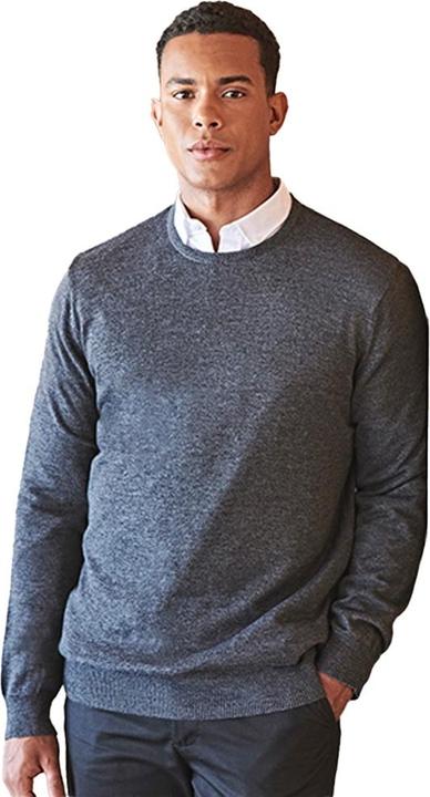 Produktbild Henbury Leichter Pullover mit Rundhalsausschnitt (M)