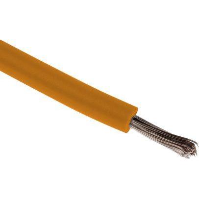 Rs Pro, Kabelleitung, UL3266 Hook-up wire 22AWG Orange 100m (100 m)