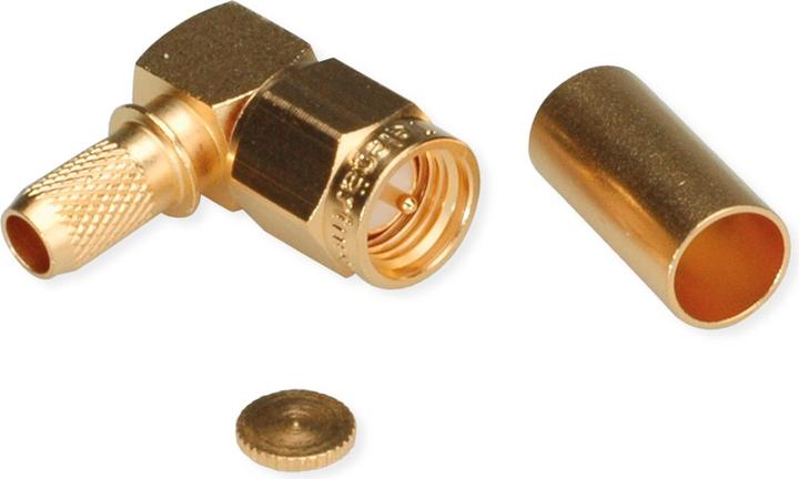 Immagine prodotto Telegärtner Connettore angolare SMA G05 C0405, G05 (RG-223/U), RG-142 B/U, 1,0/2,95 AF, oro (standard)