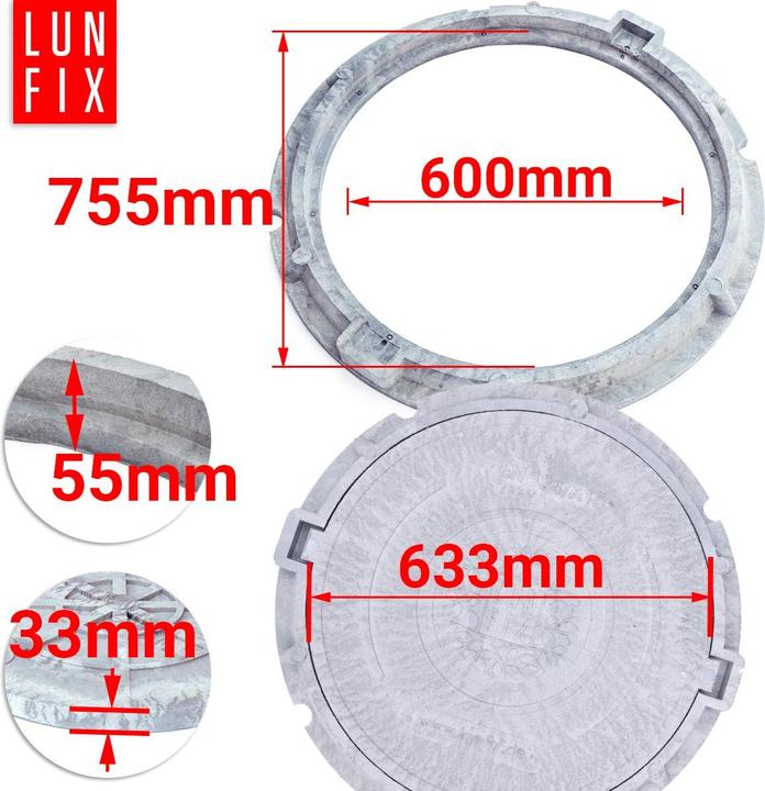 Image du produit Lun Fix Couverture de puits