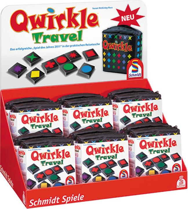 Actual product image Schmidt Spiele Qwirkle Travel (German, French, Italian)