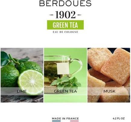 Immagine prodotto Berdoues 1902 THE VERT EDC 125ML (Eau de cologne, 125 ml)