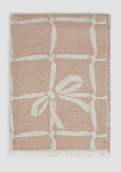 Immagine prodotto s.Oliver Tuch Schal mit Fransen und Artwork