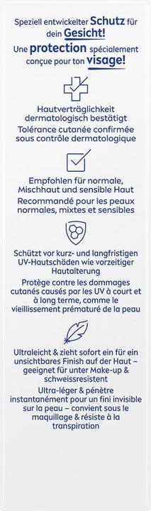 Actual product image NIVEA Sun Sun UV Face Triple Protect (Sun cream face, SPF 50, 40 ml, 62 g)