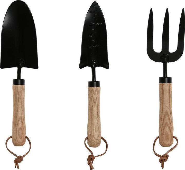 Actual product image Esprit Tool set for the garden Home 3 pieces Brown Black Steel