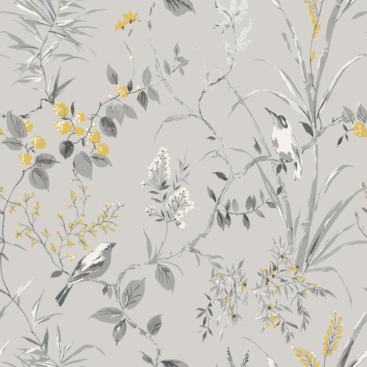 Actual product image Crown Mariko Bird Wallpaper (53 x 1000 cm)