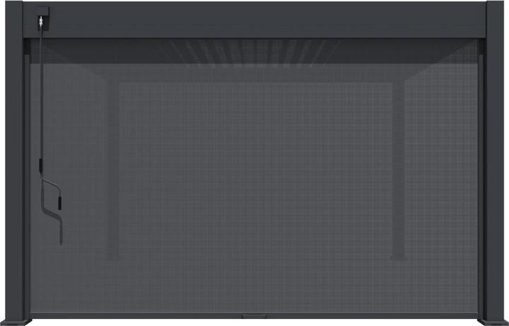 Produktbild Weide Sonnenrollo für Ventaris/ Pergola 4m Anthrazit (400 cm)