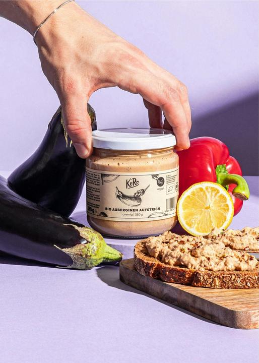Image du produit KoRo Pâte à tartiner bio à l'aubergine (380 g)