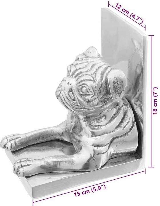 Actual product image vidaXL Dekorative Buchstützen (12 x 15 x 18 cm)