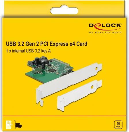 Actual product image Delock PCI Express Card