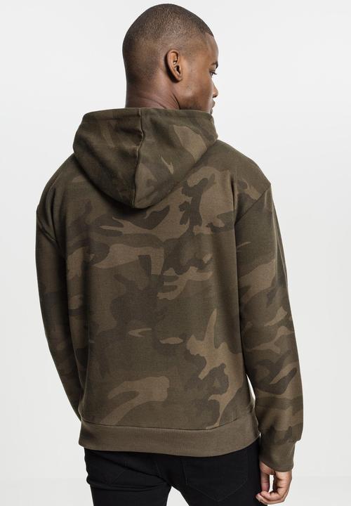 Produktbild Urban Classics High Neck Camo Hoody (M)