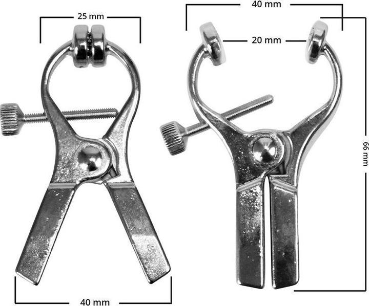 Produktbild Rimba Luxus Elektro Sex Klammer Uni-polar, (2 St.)
