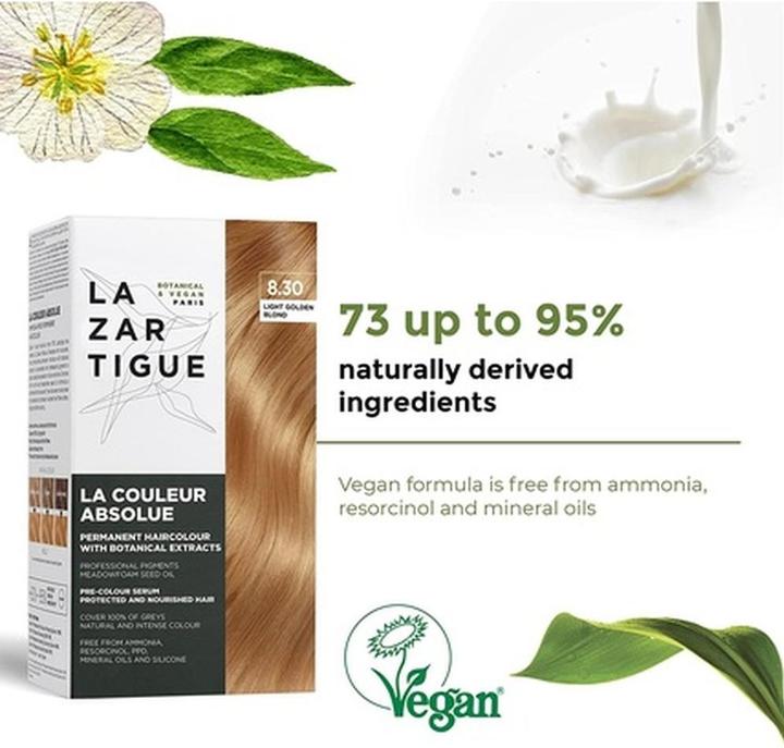 Image du produit Lazartigue Couleur Absolue 8 30 Blond Cleansing D. (8.30 Golden Light Blonde)