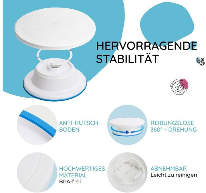 Produktbild Wenburg Torten-Dekoratiosset 51- tlg. - Delight (Spritzbeutel Set)