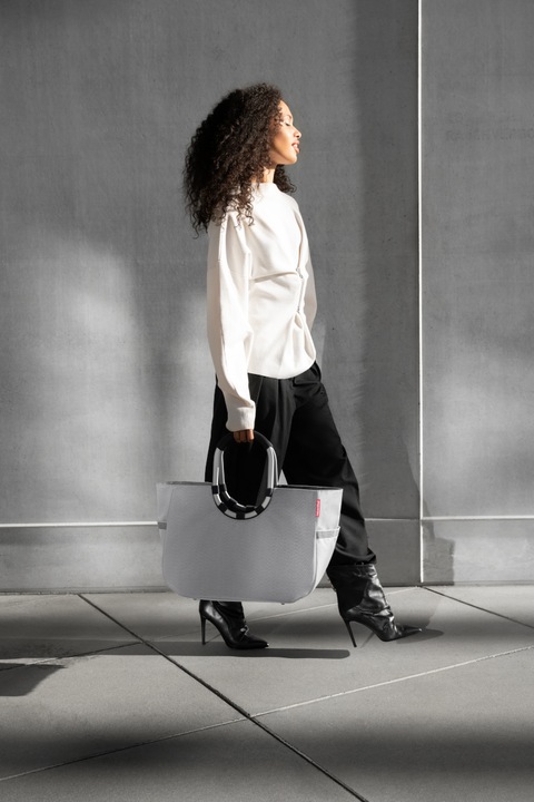 Image du produit reisenthel loopshopper L herringbone gris