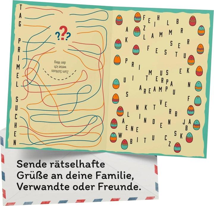 Immagine prodotto iDventure Buona Pasqua - biglietto d'auguri con puzzle/escape (Tedesco)