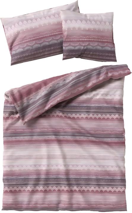 Immagine prodotto Lotus Bettwaren Création Biancheria da letto in raso Ajala (Copripiumino, 200 x 210 cm)