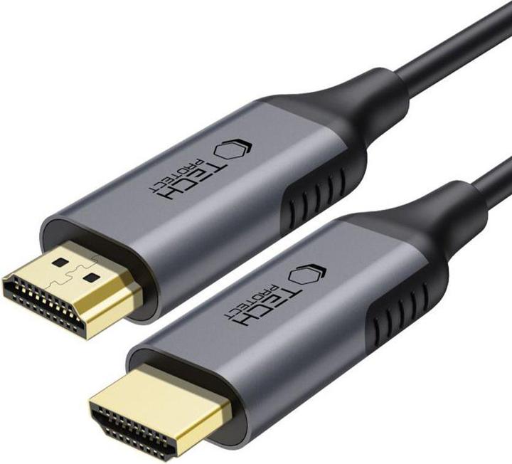 Actual product image Tech-Protect UltraBoost UltraBoost HDMI to HDMI 2.1 Cable 4K 120HZ / 8K 60Hz 2m - Black (2 m)