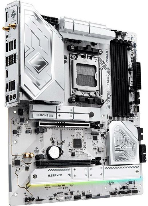 Actual product image AsRock X870 Steel Legend WiFi AM5 (AM5, AMD X870, ATX)