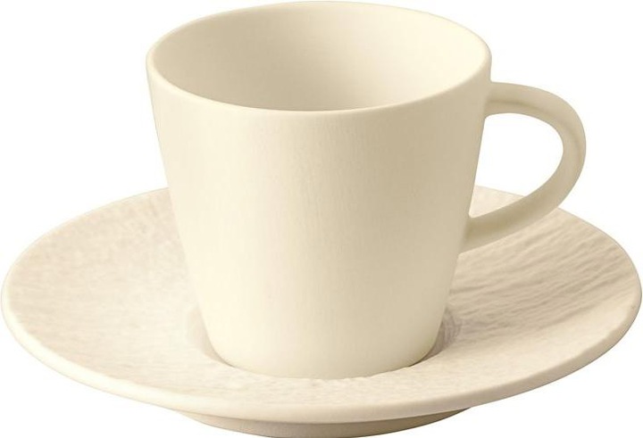 Immagine prodotto Villeroy & Boch Mokka-/Espressoobertasse Manufacture Rock blanc (60 ml, 1 x)