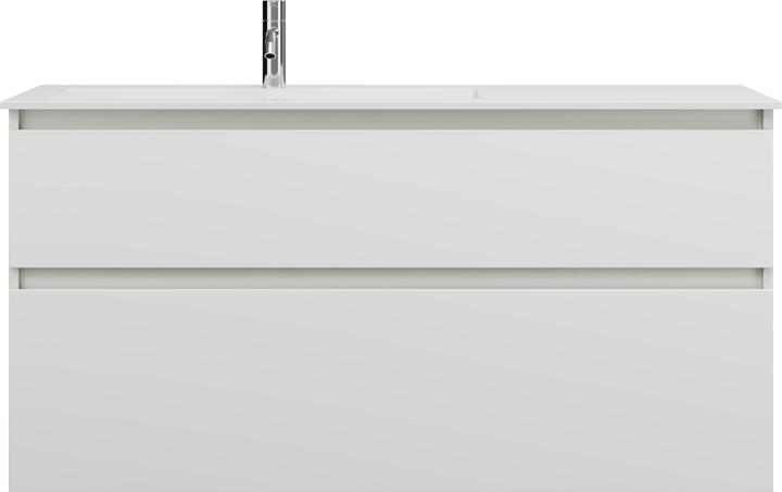 Bianco opaco con bordo laser