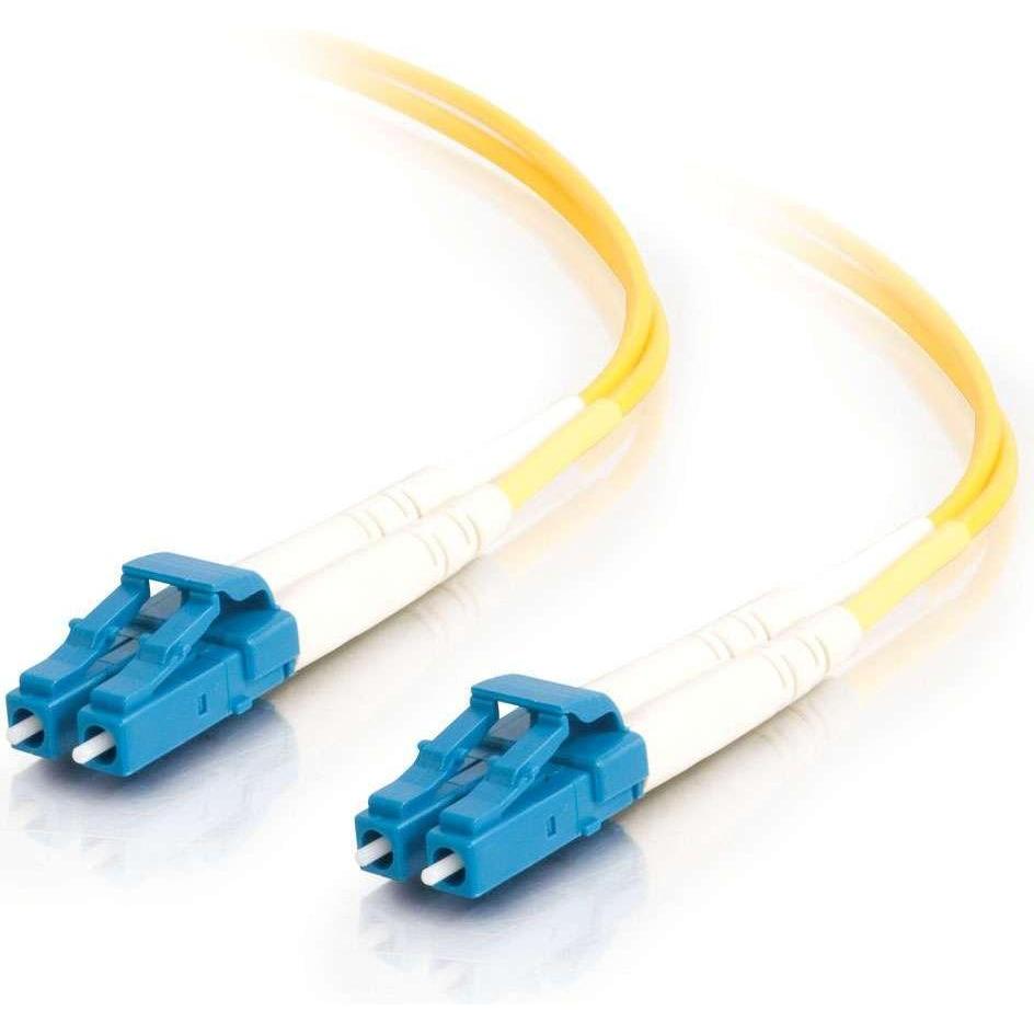 Thumbnail - C2G LC-LC 9/125 OS1 Duplex Singlemode PVC Fiber Optic Cable (LSZH) (1 m), Netzwerkkabel