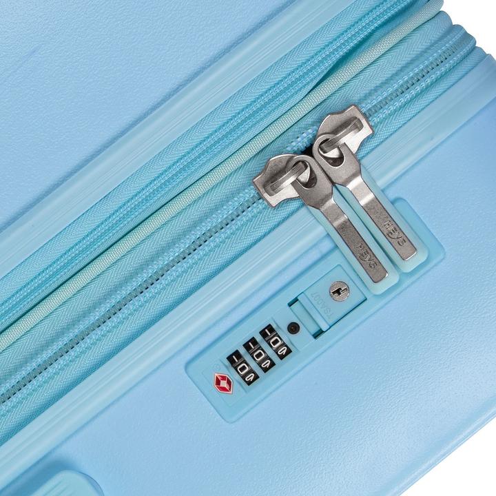 Actual product image Heys Pastel 3pc Set Suitcases - Light Blue (219 l)