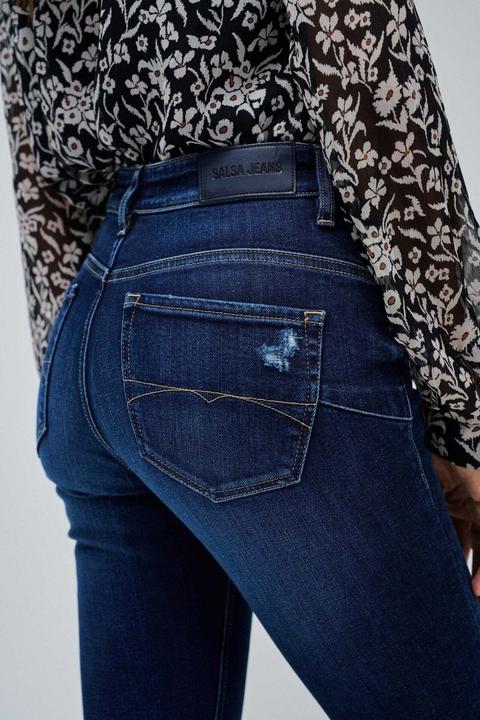 Produktbild Salsa Jeans Jeans Faith Cropped Skinny Dark Wash (28)