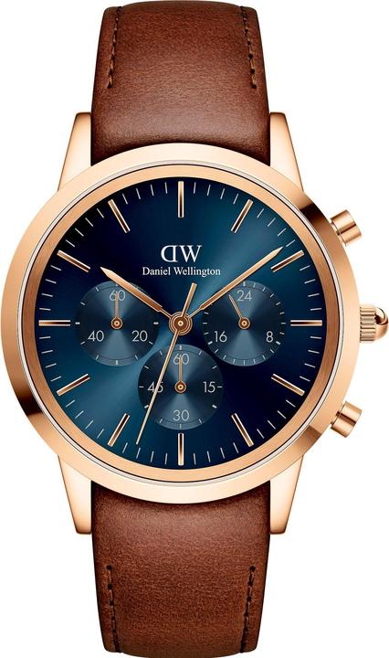 Daniel Wellington Iconic Chronograph St. Mawes Rose Gold Arctic Sunray (Chronograph, 42 mm)